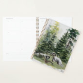 Engelse setter, houtsnip jacht, kunst planner (Display)