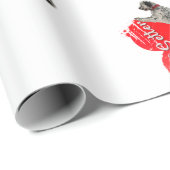 Engelse Setter, Hunting Dog Sierkussen Beverage Cadeaupapier (Rol Hoek)