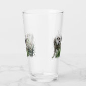 Engelse Setter, jacht op houtsnippers Glas (Rechts)
