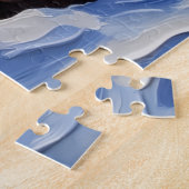 Engelse Setter Kerstboot Vakantie Legpuzzel (Zijkant)