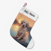 Engelse Setter Kleine Kerstsok (Voorkant (Hangend))