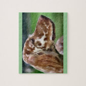 Engelse Setter Kunst Legpuzzel (Verticaal)