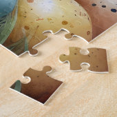 Engelse Setter met paaseieren Legpuzzel (Zijkant)