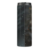 Engelse setter met sinterklaas feestelijke kerst thermosbeker (Achterkant)