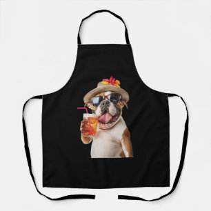 Engelse Setter Portret Minimalistische Kleding Schort