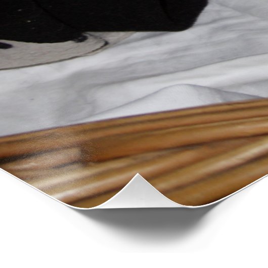 Engelse Setter Puppy Perfect Poster (Hoek)