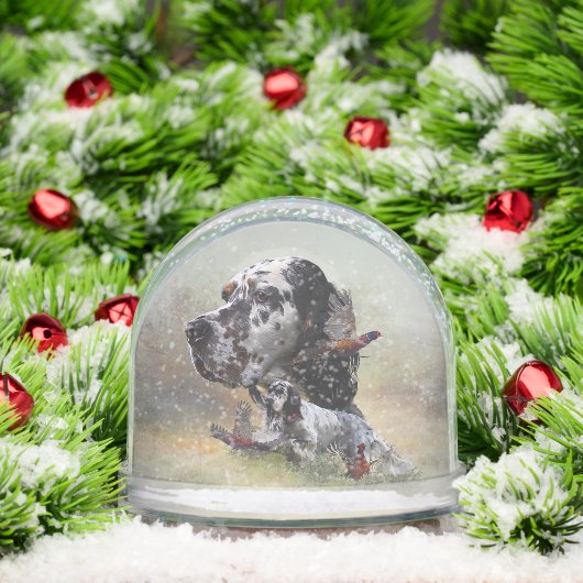 Engelse Setter Sneeuwbol (Kerstmis)