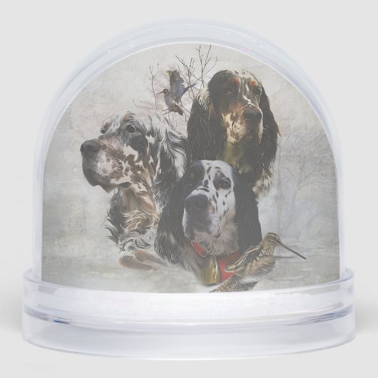 Engelse Setter Sneeuwbol (Voorkant)