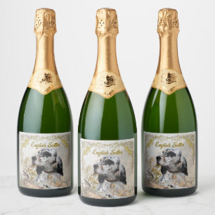 Engelse Setter Sparkling Wijnetiket