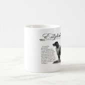 Engelse Setter Storybook Style Koffiemok (Center)