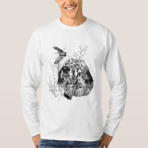 Engelse Setter, Woodcock jacht T-shirt