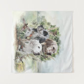 Engelse Setters Wandkleed (Voorkant (horizontaal))