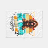 Engelse Spaniel Liefhebber Grappige Engelse Spanie Fleece Deken (Voorkant (Horizontaal))