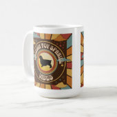 ENGELSE SPEELGOED SPANIEL VIBES Retro Mok (Voorkant links)