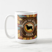 ENGELSE SPEELGOED SPANIEL VIBES Retro Mok (Links)
