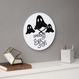 Engelse spooky season leuke geest Halloween Grote Klok