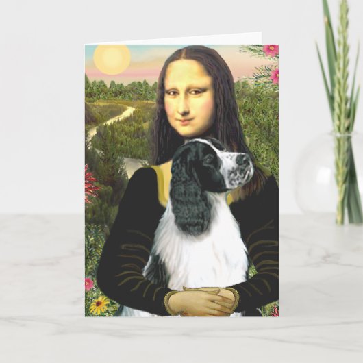 Engelse Springer 7 - Mona Lisa Kaart (Voorkant)