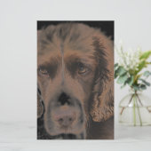 Engelse Springer Dogs Briefpapier (Staand voorkant)