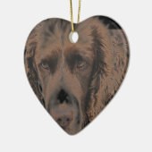 Engelse Springer Dogs Keramisch Ornament (Links)