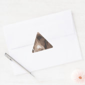 Engelse Springer Driehoek Sticker (Envelop)