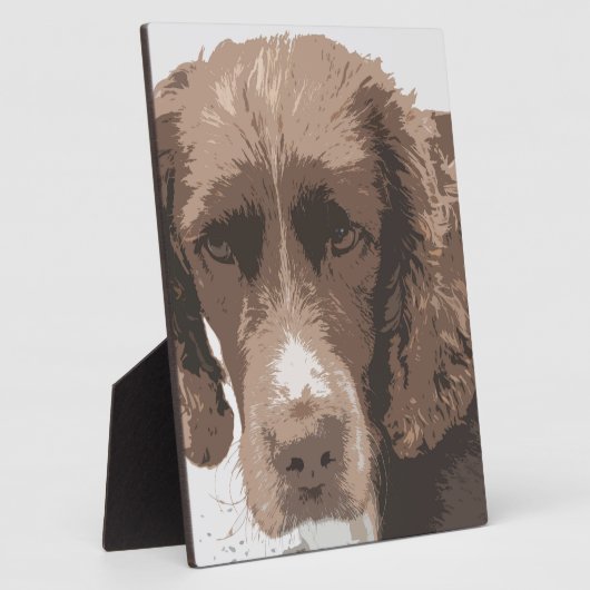 Engelse Springer Fotoplaat (Zijkant)