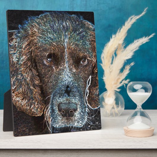 Engelse Springer Fotoplaat (Zijkant)