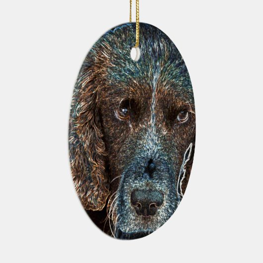 Engelse Springer Keramisch Ornament (Rechts)