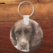 Engelse Springer Sleutelhanger (Voorkant)
