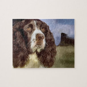 Engelse Springer Spaniel Art Legpuzzel