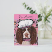 Engelse Springer Spaniel Briefkaart (Staand voorkant)