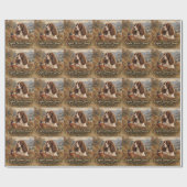 Engelse Springer Spaniel Cadeaupapier (Vlak)