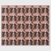 Engelse Springer Spaniel Cadeaupapier (Vlak)