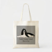 Engelse Springer Spaniel Canvas tas (Voorkant)