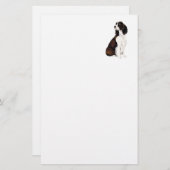Engelse Springer Spaniel Dog Art Stationery Briefpapier (Voorkant / Achterkant)