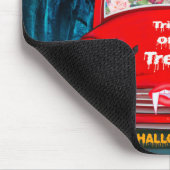 Engelse Springer Spaniel dog Car Scary Halloween Muismat (Hoek)