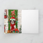 Engelse Springer Spaniel Dog Kerstmis Kaart (Binnen)