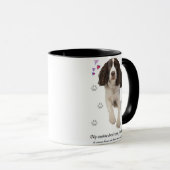 Engelse Springer Spaniel Dog Mok (Voorkant rechts)