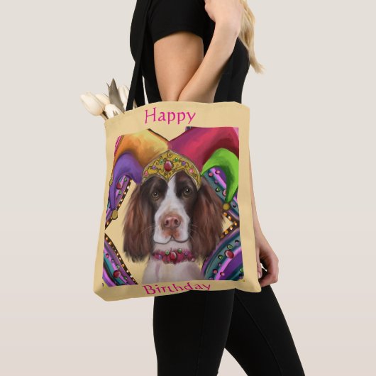 ENGELSE SPRINGER SPANIEL DRAAGTAS (Dichtbij)
