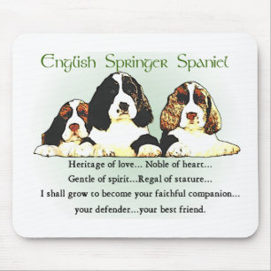 Engelse Springer Spaniel Gifts Muismat