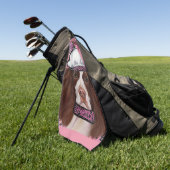 Engelse Springer Spaniel Golfhanddoek (Groen)
