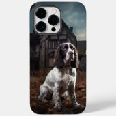 Engelse Springer Spaniel Halloween Scary Case-Mate iPhone Case (Achterkant)