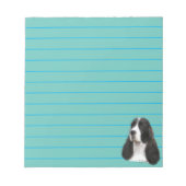 Engelse Springer Spaniel Hond Notitieblok (Voorkant)