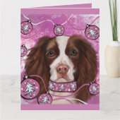 ENGELSE SPRINGER SPANIEL KAART (Voorkant)