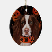 Engelse Springer Spaniel Keramisch Ornament (Rechts)