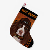Engelse Springer Spaniel Kleine Kerstsok (Voorkant (Hangend))