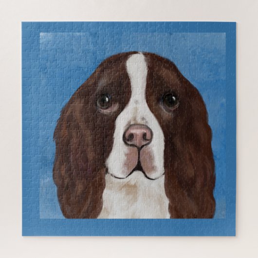 ENGELSE SPRINGER SPANIEL  LEGPUZZEL (Verticaal)