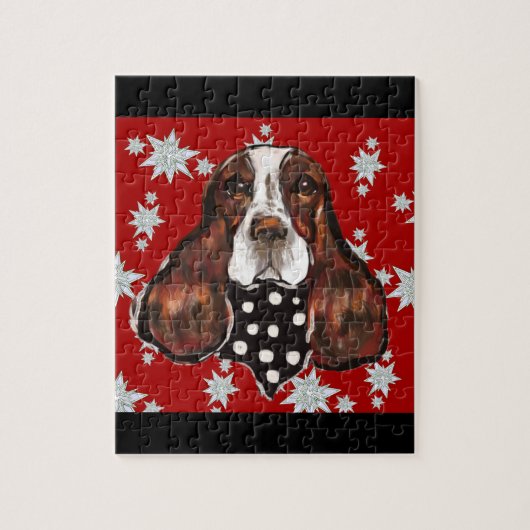 ENGELSE SPRINGER SPANIEL LEGPUZZEL (Verticaal)