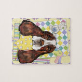 ENGELSE SPRINGER SPANIEL LEGPUZZEL (Horizontaal)