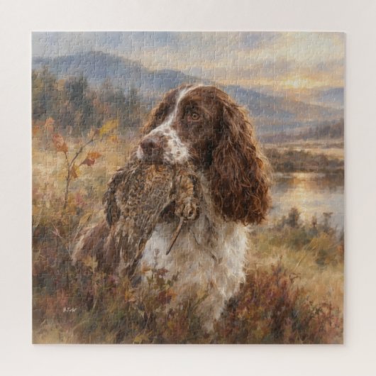 Engelse Springer Spaniel Legpuzzel (Verticaal)