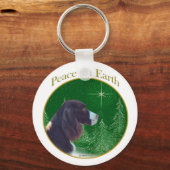 Engelse Springer Spaniel (lever) Vrede Sleutelhanger (Voorkant)